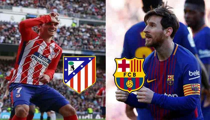 Atletico Madrid vs Barcelona