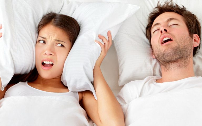 ilustrasi mendengkur