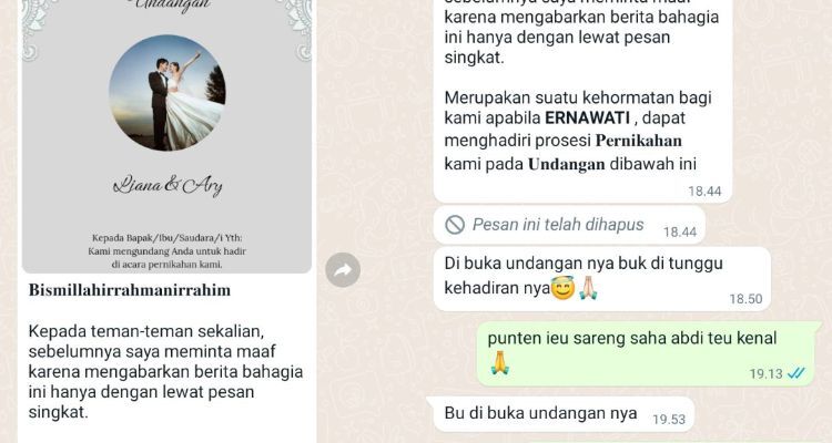 penipuan undangan pernikahan