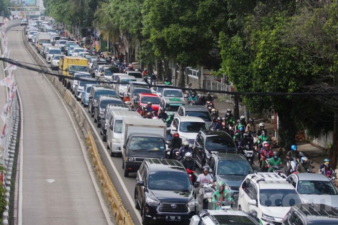 kemacetan di Jakarta