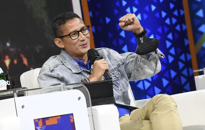 Menteri Pariwisata dan Ekonomi Kreatif Sandiaga Salahuddin Uno