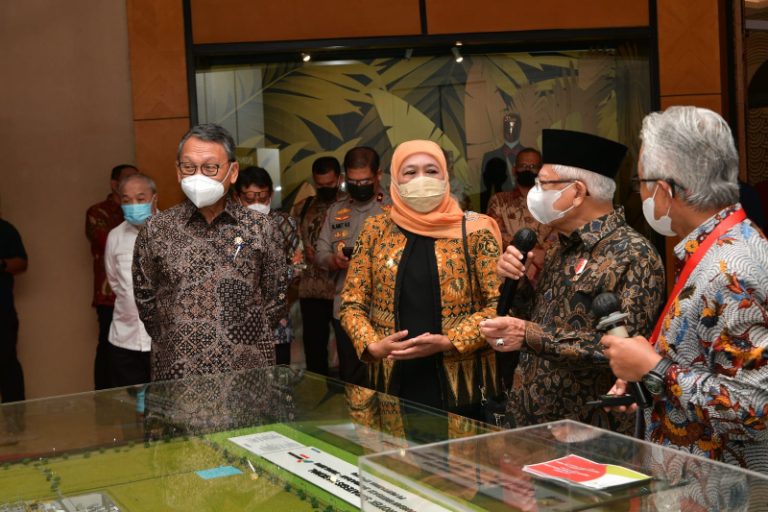 Proyek JTB dan Lapangan Gas MDH-MBH Diresmikan Wapres RI, Gubernur Khofifah Harap Kontribusi Migas Jatim Dorong Perekonomian dan Pembangunan Nasional