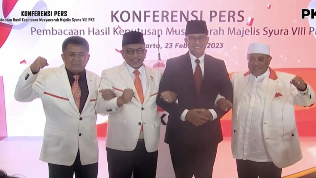Partai Keadilan Sejahtera (PKS) resmi mengusung Anies Baswedan sebagai calon presiden (capres) di Pilpres 2024 mendatang.