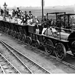 Lokomotif Uap Pertama Digunakan.