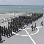 ilustrasi latihan gabungan TNI