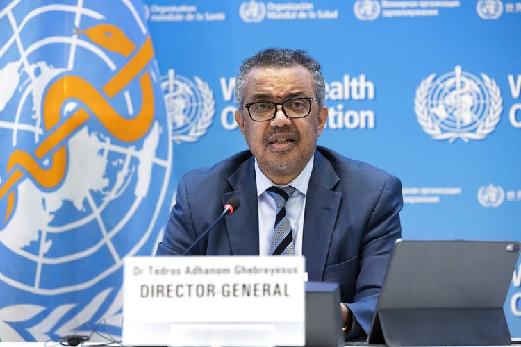 Direktur Jenderal WHO Tedros Adhanom Ghebreyesus