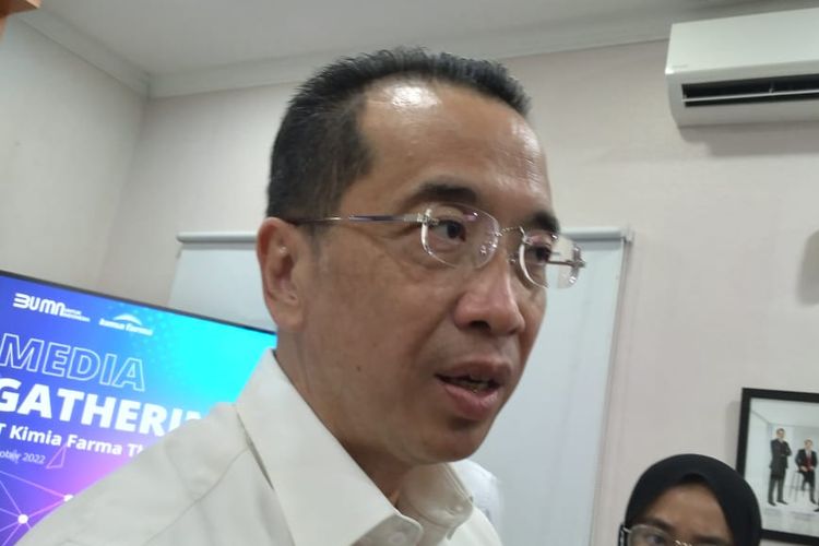 Direktur Utama PT Kimia Farma Tbk, David Utama