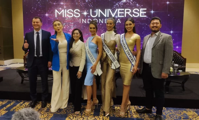 Acara peluncuran Miss Universe Indonesia di Nusa Dua, Badung, Bali (21/2/2023).