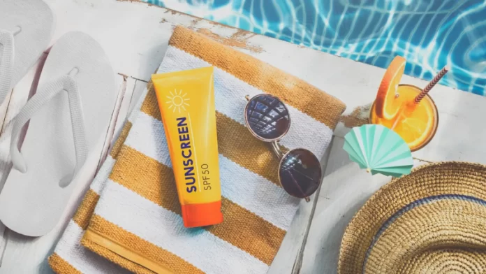 ilustrasi sunscreen