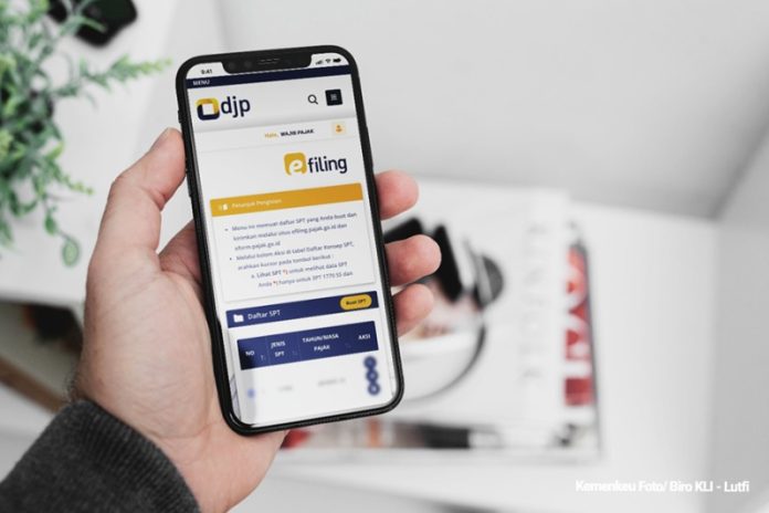 Lapor SPT Tahunan Pajak 2023 Bisa Pakai HP