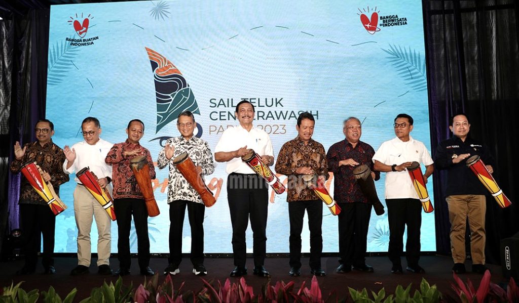 Peluncuran Sail Teluk Cenderawasih di Jakarta (03/02/2023).