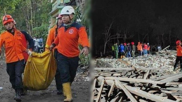 Ledakan Hancurkan 25 Rumah