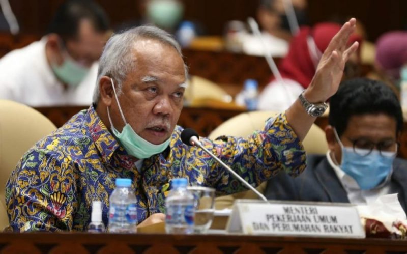 Menteri Pekerjaan Umum dan Perumahan Rakyat (PUPR) Basuki Hadimuljono