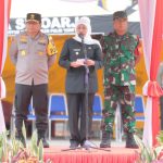 Pimpin Apel Gelar Pasukan Harlah 1 Abad NU, Gubernur Khofifah Ajak Semua Elemen Tingkatkan Sinergi  Pergerakan 1 Juta Warga NU Aman