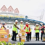 Presiden Jokowi Resmikan Jalan Tol Semarang-Demak Seksi 2 Sayung-Demak