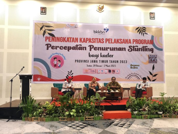 BKKBN Jatim Laksanakan Kegiatan Peningkatan Kapasitas Program Percepatan Penurunan Stunting 