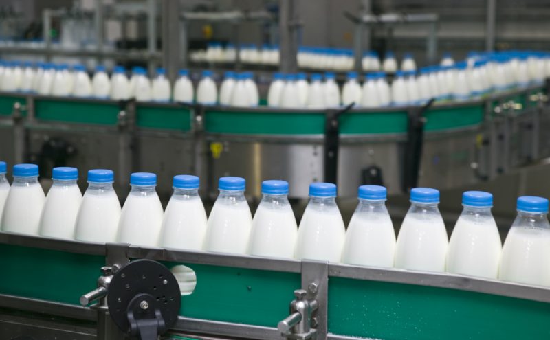 ilustrasi industri produksi susu
