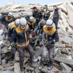 evakuasi korban gempa Turki-Suriah