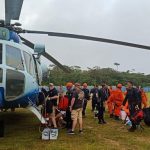 Tim SAR yang akan evakuasi kecelakaan helikopter Kapolda Jambi
