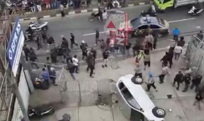 Bentrok Ormas vs Debt Collector