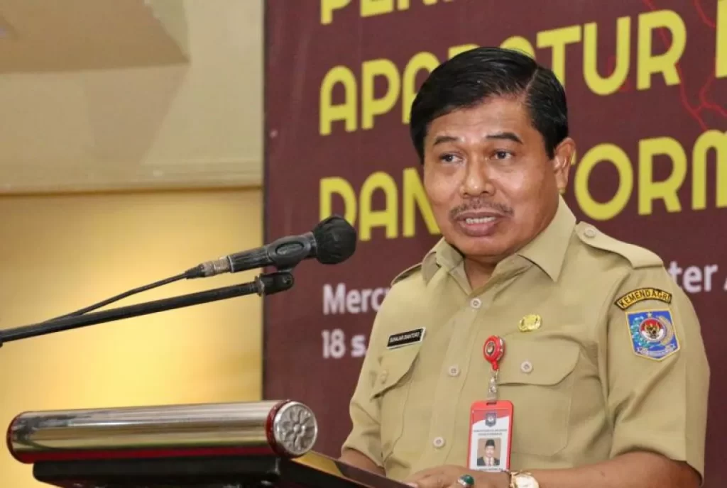 Sekjen Kemendagri Suhajar Diantoro