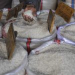 ilustrasi pedagang beras