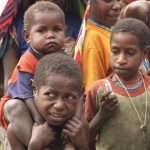 ilustrasi anak-anak Papua