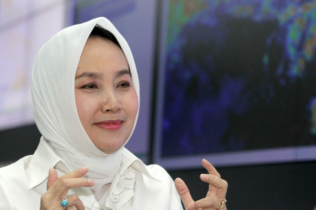 Kepala BMKG Dwikorita Karnawati