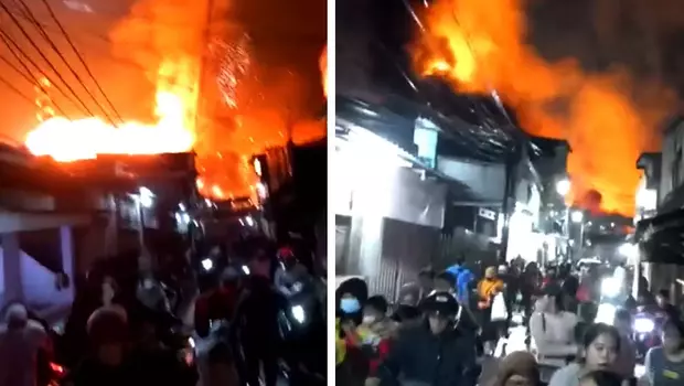 Kebakaran pipa Depo Pertamina Plumpang di Koja, Jakarta Utara