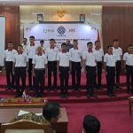 Seremonial pelepasan peserta pilot project IJC Program di Balai Besar Pengembangan Latihan Kerja Bekasi (20/3/2023).