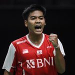 Atlet Bulutangkis Syabda Perkasa Belawa