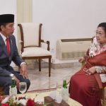 Presiden Joko Widodo dan Ketua Umum PDIP Megawati Soekarnoputri