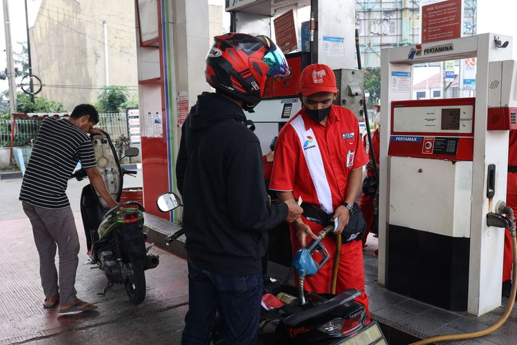 SPBU Pertamina jalur Pertamax