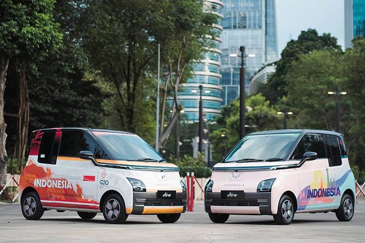 ilustrasi mobil listrik