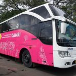 DAMRI Operasikan Bus Pink