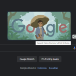 Google Doodle Kenang Hari Lahir Pujangga Sapardi Djoko Damono