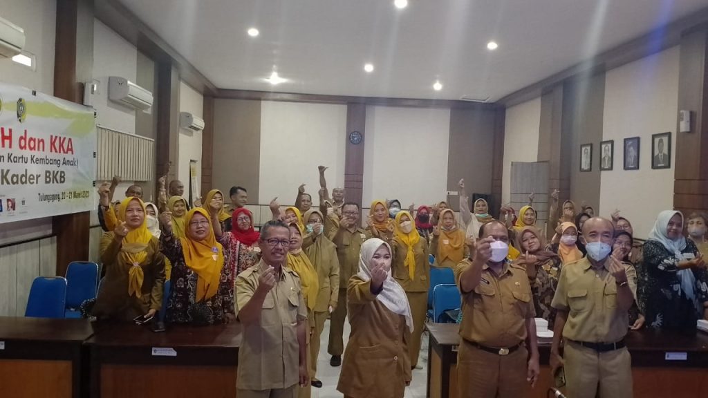 Sukseskan Bangga Kencana, BKKBN Jatim Gelar Orientasi SOTH, KKA dan Kader BKB di Tulungagung