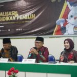 Gelar Sosdiklih KPU Jatim Sasar Segmen Pemilih Pemula Siswa -Siswi MTsN 1 Mojokerto