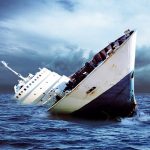 ilustrasi kapal tenggelam