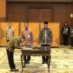 Menteri Keuangan (Menkeu) Sri Mulyani Indrawati lantik dua pejabat baru