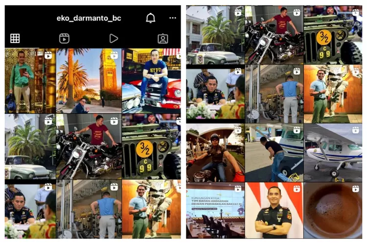 akun instagram Eko Darmanto