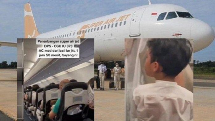 AC Pesawat Super Air Jet Mati