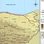 Peta Sesar Kendeng Patahan Weleri yang melintasi 8 Desa di Kabupaten Batang, Jawa Tengah.