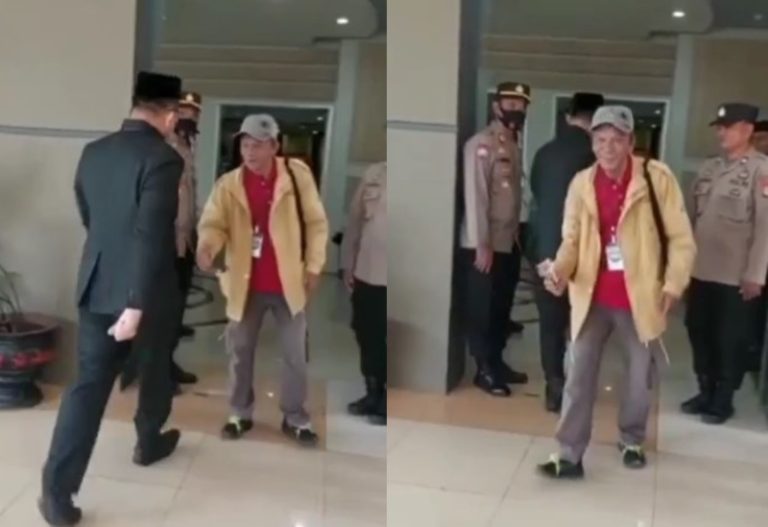 Viral Ketua DPRD Luwu Timur Tolak Jabat Tangan dengan Warga
