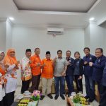 Ketua DPW Partai Nasdem Jatim dan jajarannya kunjungi PKS Jatim (2/3/2023).