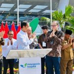 Presiden Joko Widodo meresmikan Mayapada Hospital Bandung yang berlokasi di Jalan Terusan Buah Batu No. 5, Kota Bandung, Provinsi Jawa Barat (6/3/2023) (Foto: Laily Rachev – Biro Pers Sekretariat Presiden).