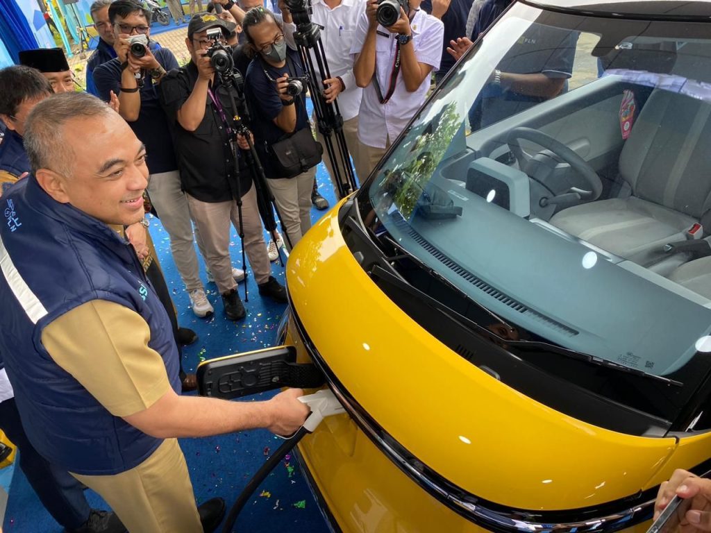 PLN Tambah SPKLU Fast Charging di Cikupa, Terintegrasi dengan Aplikasi PLN Mobile