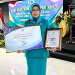 Raih Peringkat Ke-2 Penyusunan Laporan Tahunan, TP PKK Terima Penghargaan Dari Gubernur Jawa Timur