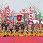 Caption: Walikota Mojokerto saat menghadiri festival Mojotirto, Senin (20/3/2023). Foto : Fio Atmaja