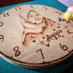 Lukisan bakar Riadhoh asal Wonosalam. Foto : Fio Atmaja